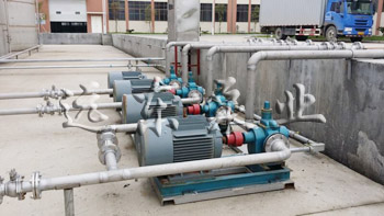 遠東圓弧齒輪泵在德聯集團現場展示