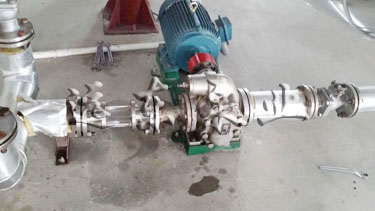 遠(yuǎn)東不銹鋼齒輪泵在藍(lán)月亮現(xiàn)場(chǎng)展示