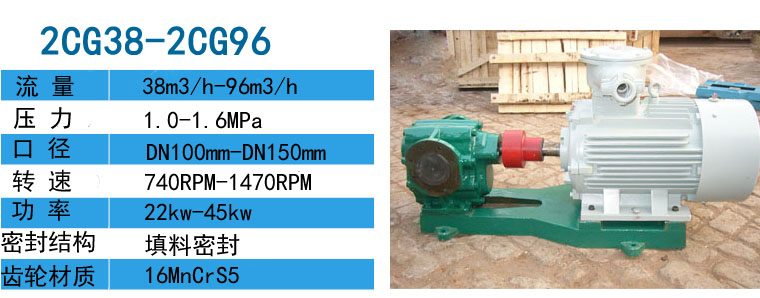 防爆渣油齒輪泵 防爆渣油齒輪泵
