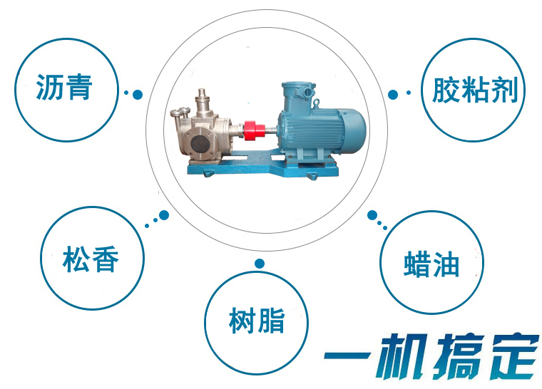 YCB不銹鋼齒輪泵用途 YCB不銹鋼齒輪泵用途