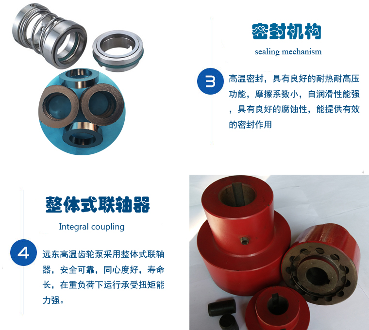 KCG高溫齒輪泵細節 KCG高溫齒輪泵細節