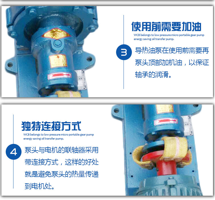 高溫導熱油循環泵細節