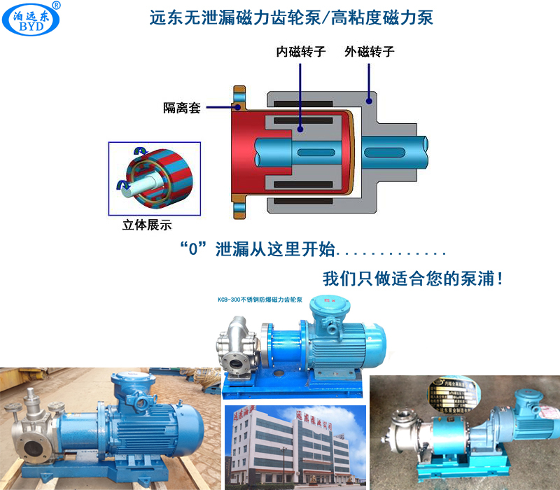 YCB磁力圓弧泵 YCB磁力圓弧泵