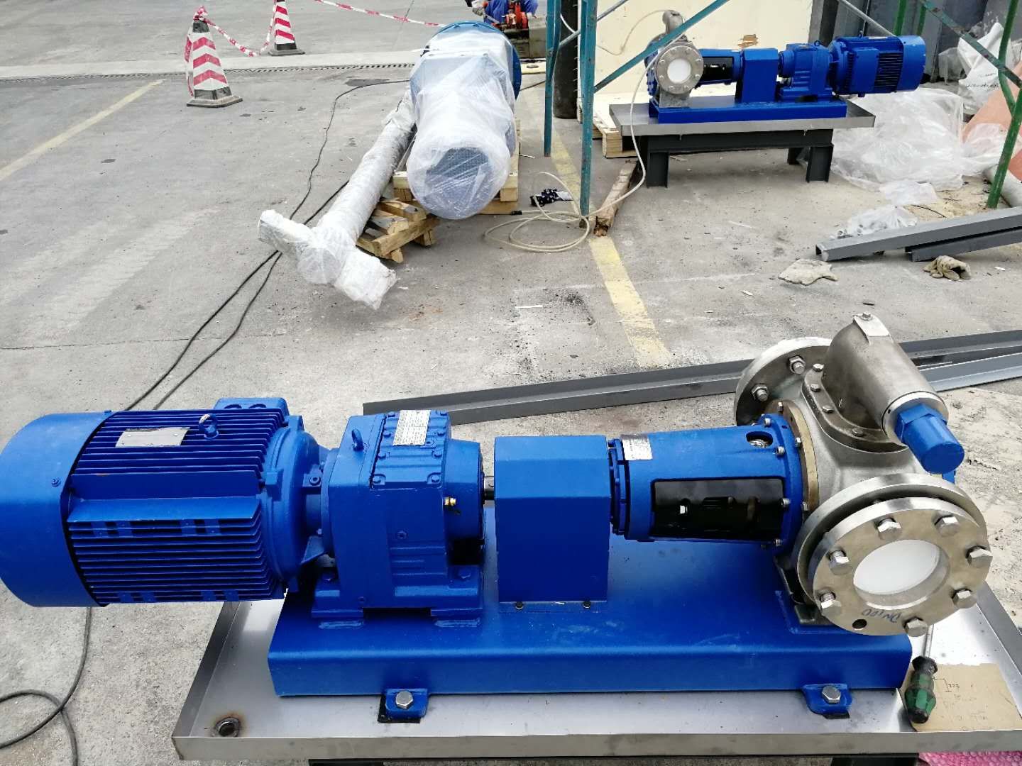 熱熔膠夾套保溫齒輪泵 熱熔膠夾套保溫齒輪泵