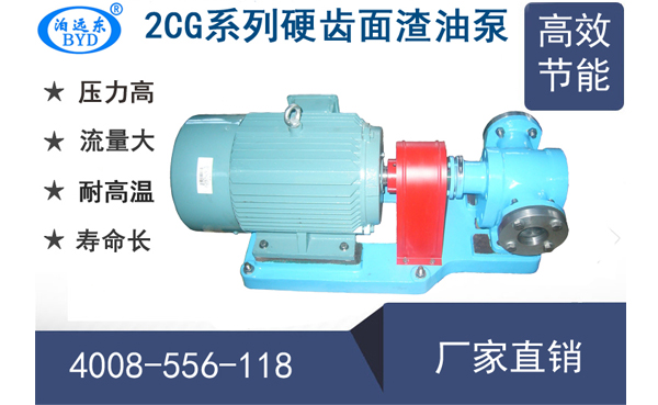 2CG渣油齒輪泵型號(hào)及參數(shù)表