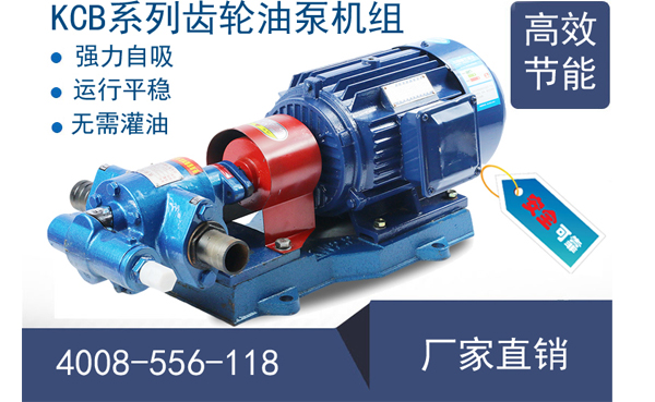 遠(yuǎn)東KCB齒輪油泵型號(hào)及參數(shù)表