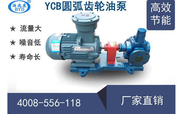 遠(yuǎn)東YCB圓弧齒輪油泵性能參數(shù)表
