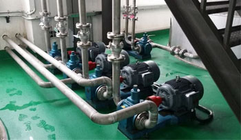 泊頭遠東泵業YCB圓弧齒輪泵在德聯集團現場 泊頭遠東泵業YCB圓弧齒輪泵在德聯集團現場