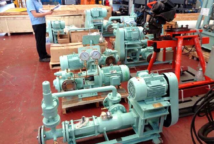 祝賀中船文沖船廠GCN40-1V-W101螺桿泵成交順利交貨業主使用