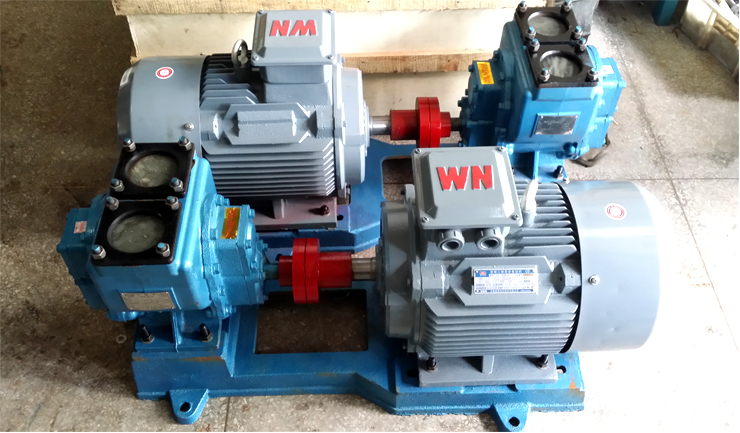 聯發潤滑油廠潤滑油裝車泵80YHCB-60圓弧齒輪泵