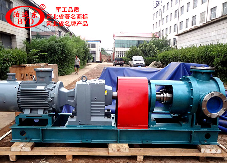唐山三友硅業(yè)高溫107膠循環(huán)泵NYP1670大流量高粘度泵