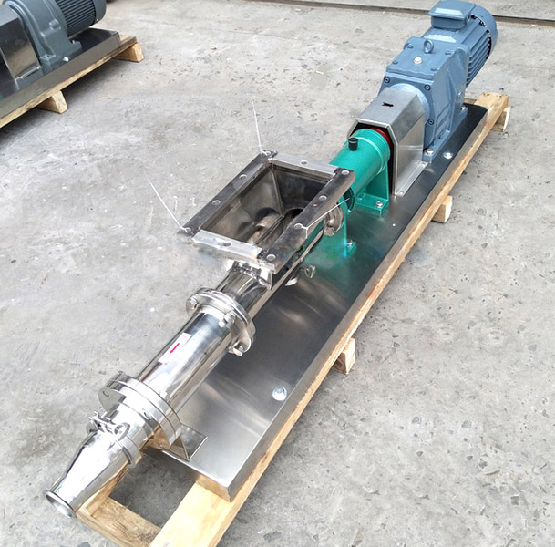 遠東牌流量4-5m3/h食物級不銹鋼單螺桿泵 遠東牌流量4-5m3/h食物級不銹鋼單螺桿泵