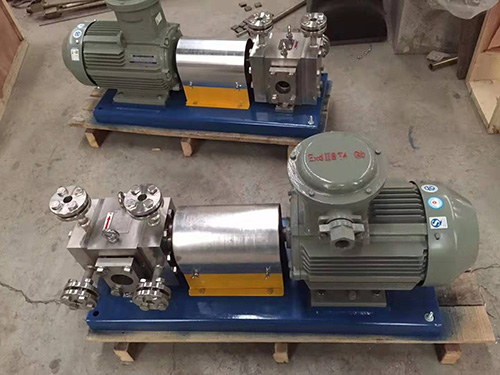 遠(yuǎn)東牌保溫夾套齒輪泵RCB-29-1輸送瀝青