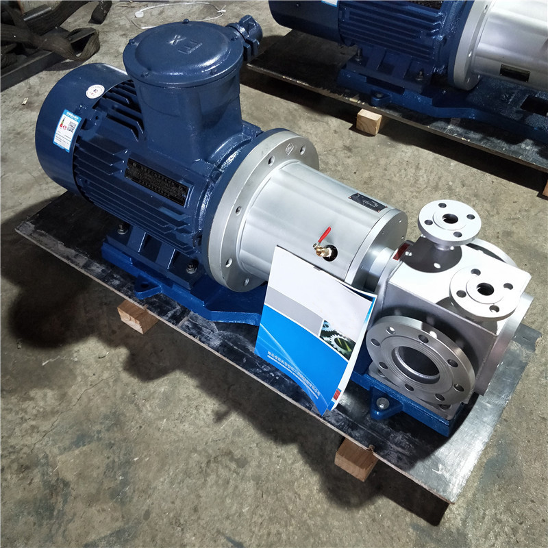炔螨特原油輸送泵RCB-8/1.2不銹鋼夾套保溫齒輪泵