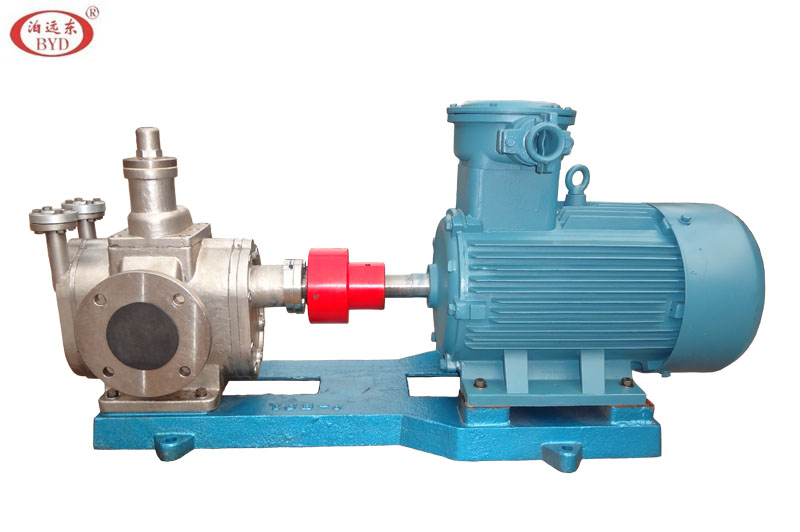 YCB不銹鋼保溫圓弧齒輪泵 YCB不銹鋼保溫圓弧齒輪泵